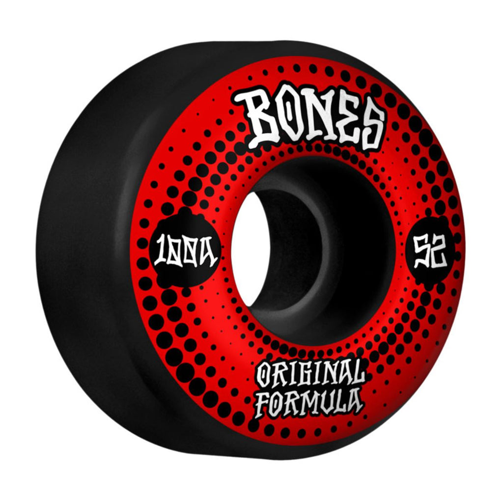 BONES OG Formula Originals 100A Black V4 Wide - Skatewarehouse.co.uk