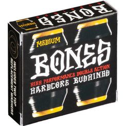 BONES Wheels Bushings Medium Black / Yellow (91A)