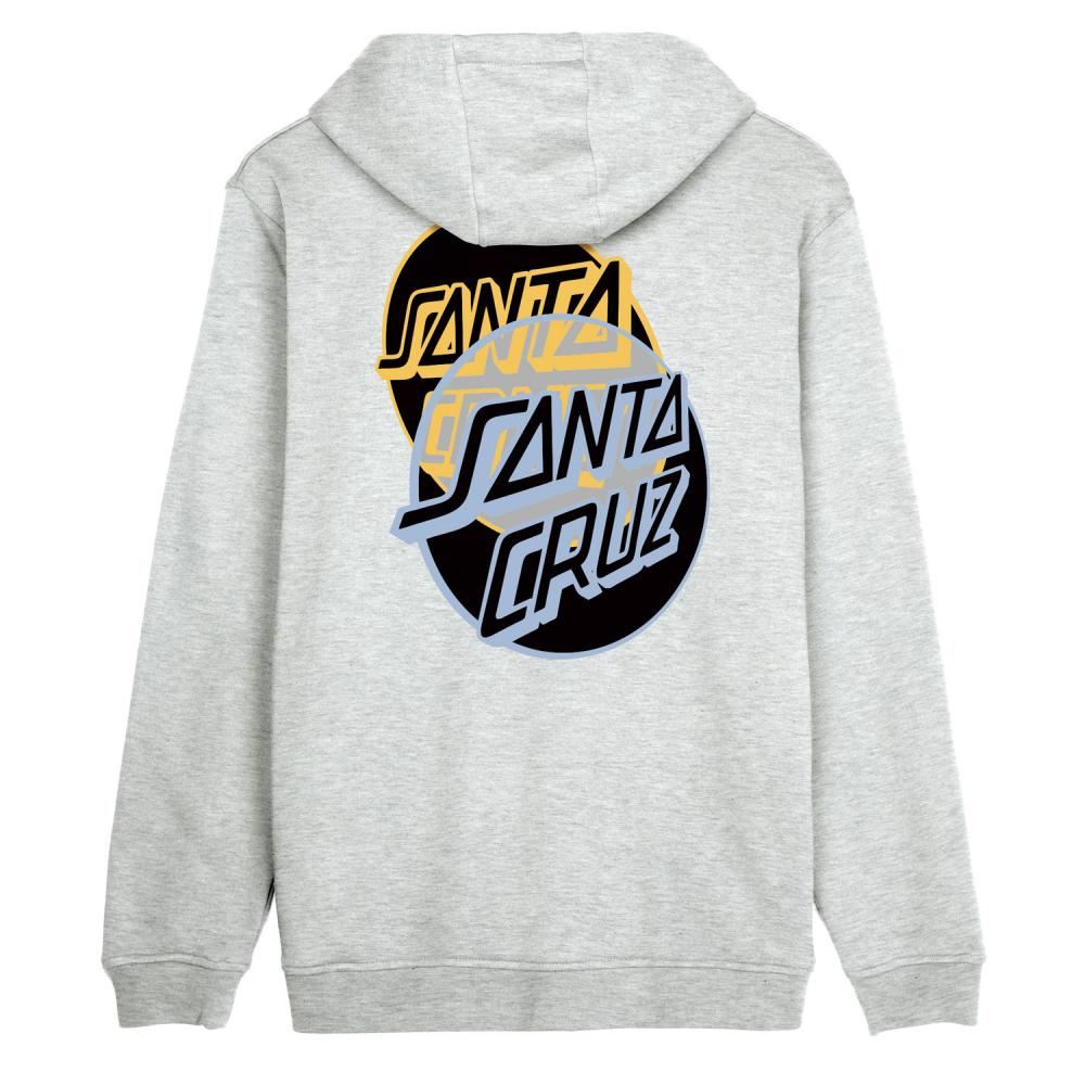 Santa Cruz Hood Dissect Dot - Athletic Heather - Skatewarehouse.co.uk