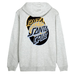 Santa Cruz Hood Dissect Dot - Athletic Heather - Skatewarehouse.co.uk