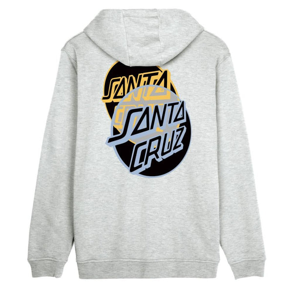 Santa Cruz Hood Dissect Dot - Athletic Heather - Skatewarehouse.co.uk