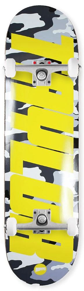 HOPPS Kevin Taylor Snow Camo x Venom Custom Complete Skateboard - 8.38