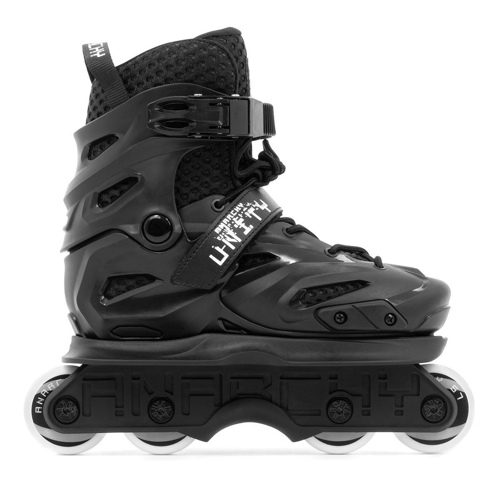 Anarchy Unity Adjustable Aggressive Skates - Black - Skatewarehouse.co.uk