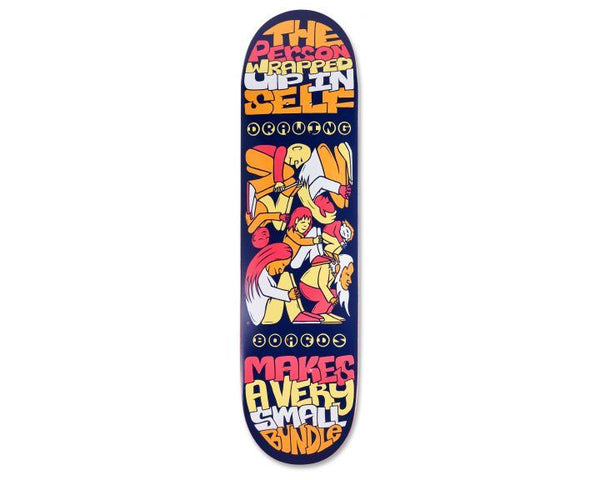 Drawing Boards Wabi-Sabi Series - Nature's Paintbrush Skateboard Deck - 8.5
