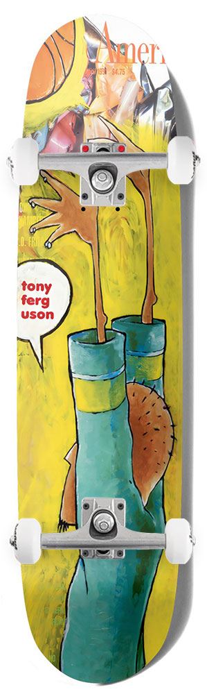 Girl Jenkins Basketball Tony Ferguson PSSTIX x Venom Custom Complete Skateboard - 7.5