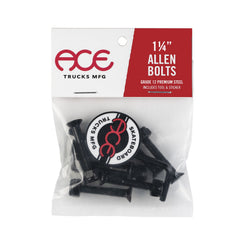Ace Bolts Allen 1 1/4" Skateboard Bolts - Skatewarehouse.co.uk