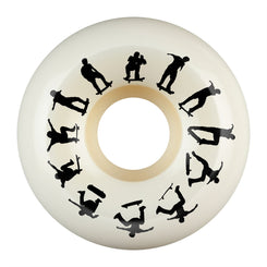 BONES X-Formula P-Rod 'SW Heel' 54mm V5 Sidecut X95 Skateboard Wheels
