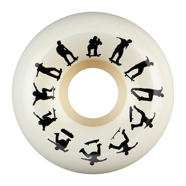 BONES X-Formula P-Rod 'SW Heel' 54mm V5 Sidecut X95 Skateboard Wheels