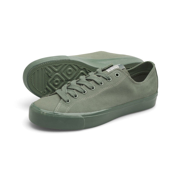 VM003 Canvas LO (Full Spray Green) Shoes - UK 8
