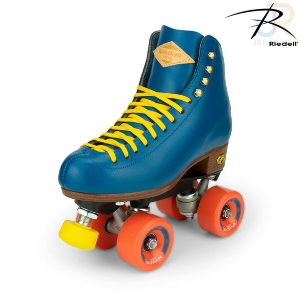 Riedell Crew Ocean Blue Quad Skates - Skatewarehouse.co.uk