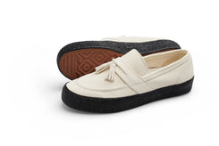 VM005 Loafer (White / Black) Shoes - UK 9