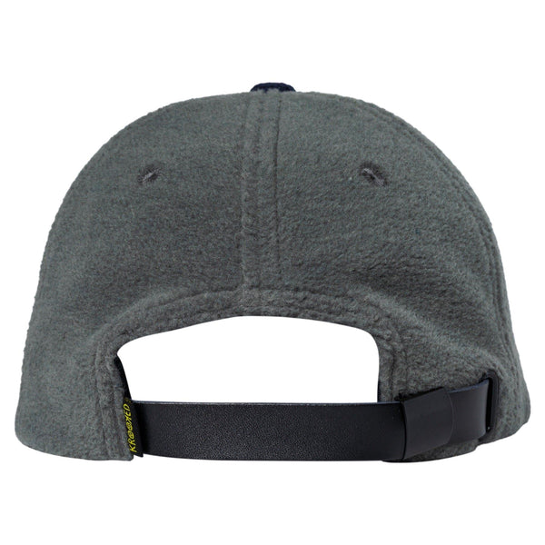 Krooked Double Ok Script Cap (Grey / Navy) - One Size
