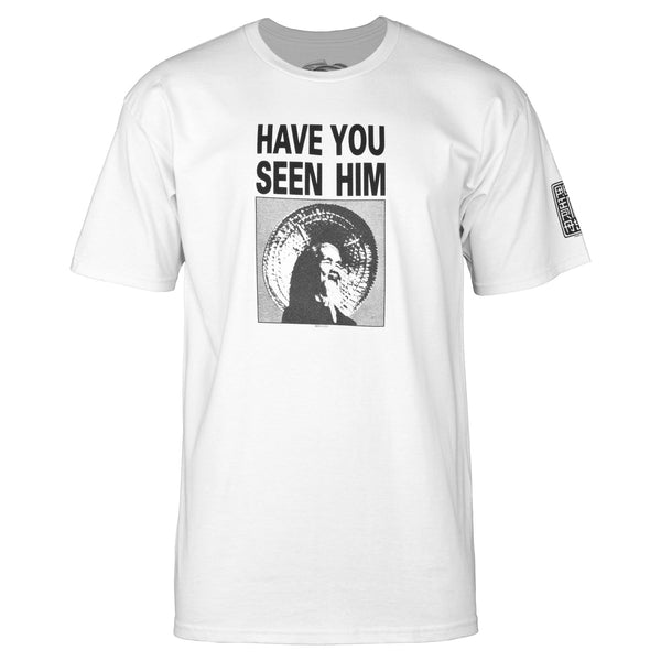 Powell-Peralta Animal Chin Have You Seen Him? Tee White