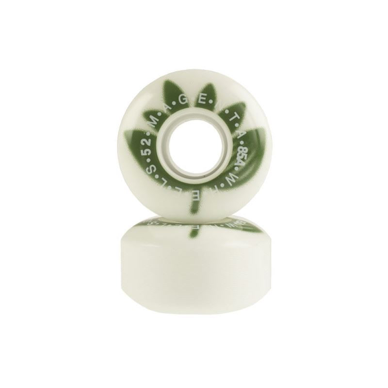 Magenta Power Skateboard Wheels 85A Soft - Skatewarehouse.co.uk