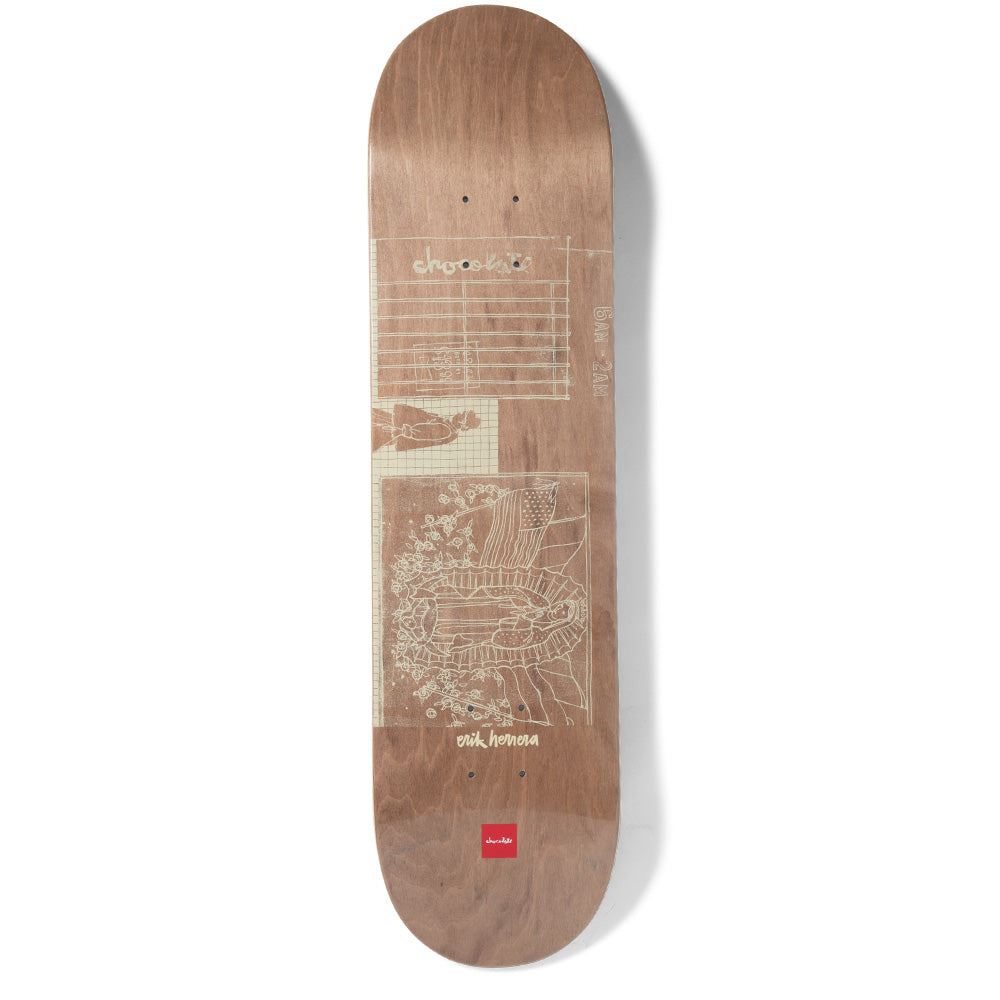 Chocolate Skateboard Unearthed Erik Herrera Skateboard Deck - 8.5" - Skatewarehouse.co.uk