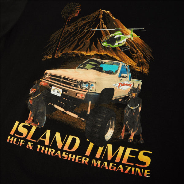 Island Times SS Tee (Black)