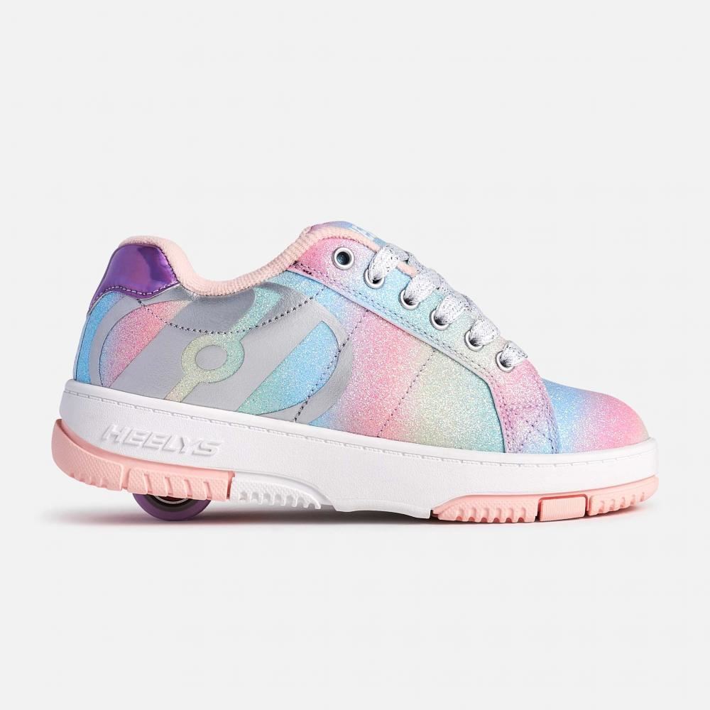 Heelys Kolect - Pink / Lavender / Rainbow - Skatewarehouse.co.uk