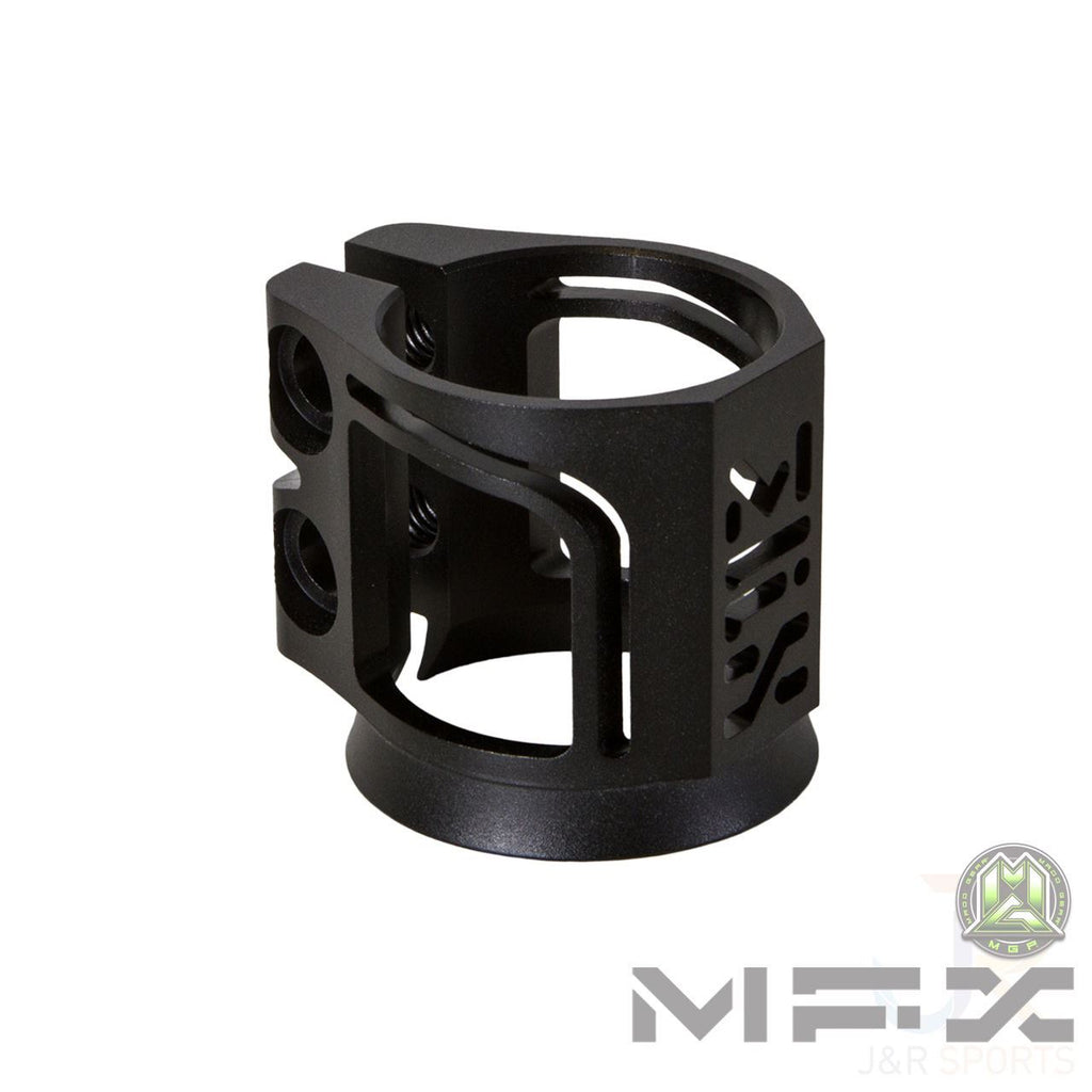 Madd Gear Mfx X2 Cobra Clamp - Anodised Black - Skatewarehouse.co.uk