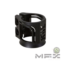 Madd Gear Mfx X2 Cobra Clamp - Anodised Black - Skatewarehouse.co.uk