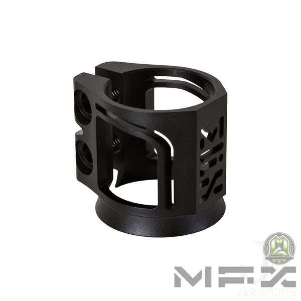 Madd Gear Mfx X2 Cobra Clamp - Anodised Black - Skatewarehouse.co.uk