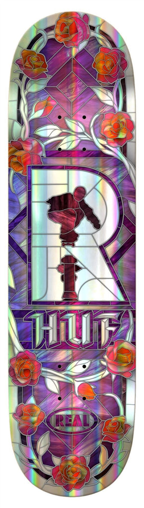 Huf Holographic Cathedral Skateboard Deck - 8.25"