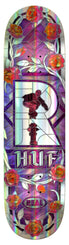 Huf Holographic Cathedral Skateboard Deck - 8.25"