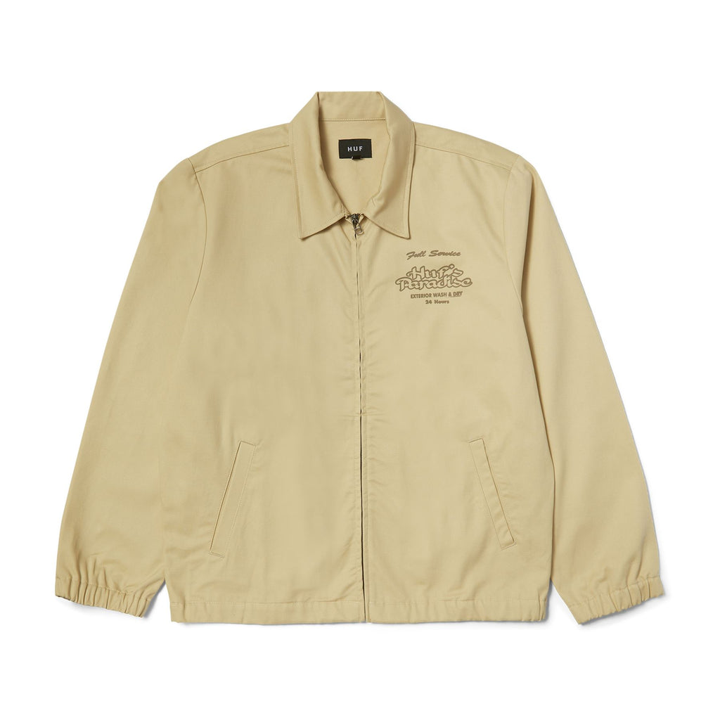 HUF Full Service Shop Jacket (Khaki)