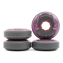 Red Eye Animal Banning Inline Skate Wheels - Grey