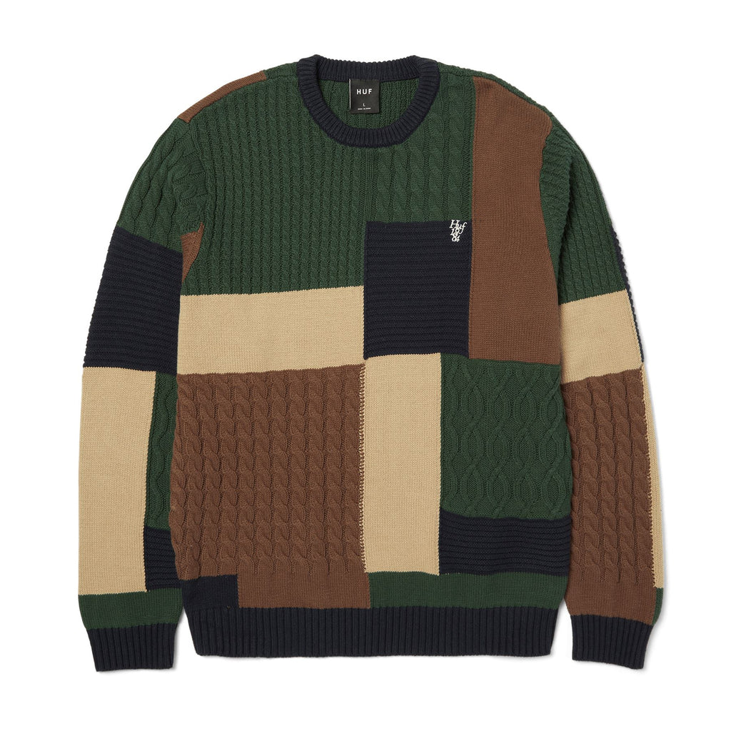 HUF Columbia Cable Knit Sweater (Multi)