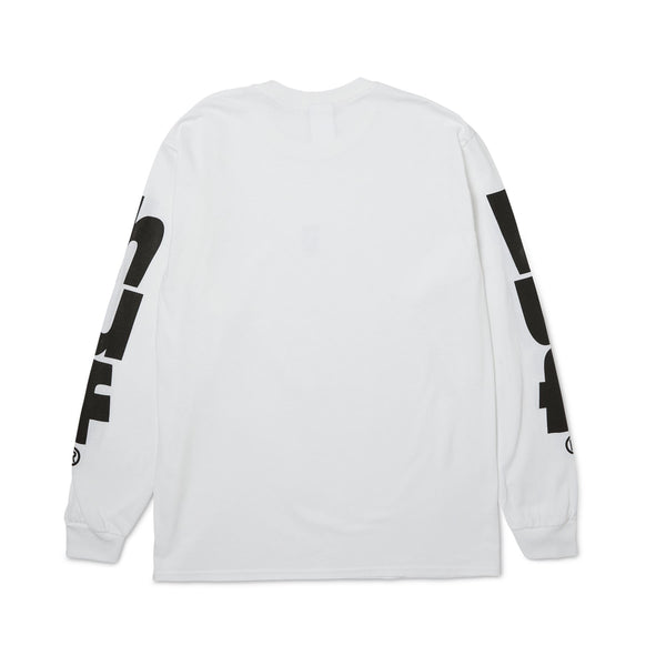 Megablast L / S Tee (White)