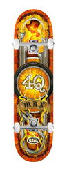 Real Max Schaff 4Q Cathedral (Orange) MX x Venom Custom Complete Skateboard - 8.5"