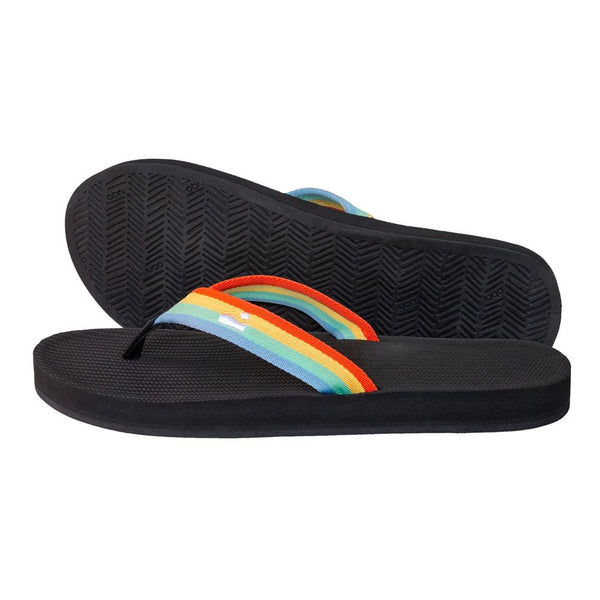 Indosole - Womens Flip Flops - Easy Living Lite - Rainbow Shoes