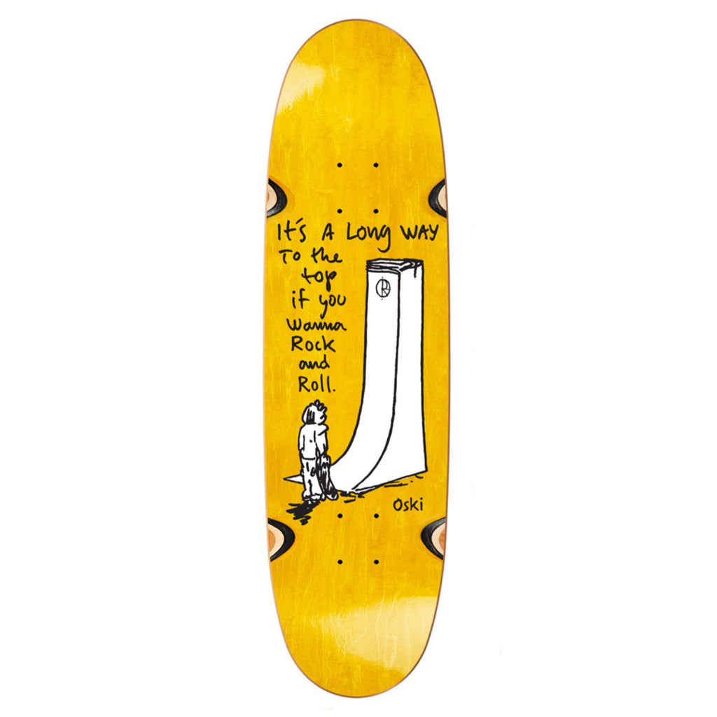 Polar Skate Co Oskar Rozenberg - Rock & Roll WHEEL WELL Skateboard Deck - 8.25"