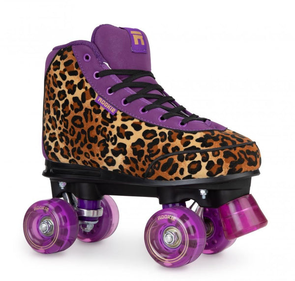Rookie Quad Skate Rollerskates Harmony V2 - Leopard - Skatewarehouse.co.uk