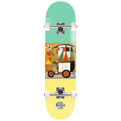 Push India MLSL Yellow / Green Complete Skateboard - 8.25"
