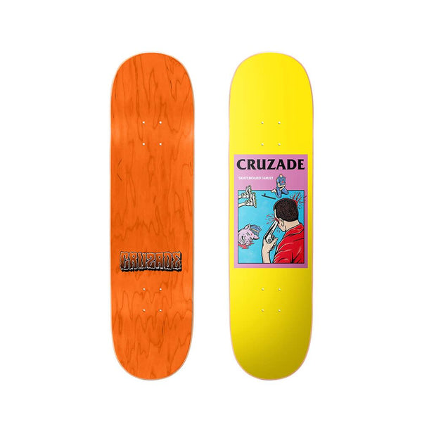 Cruzade Family Man Cruzade Skateboard Deck - 8.25