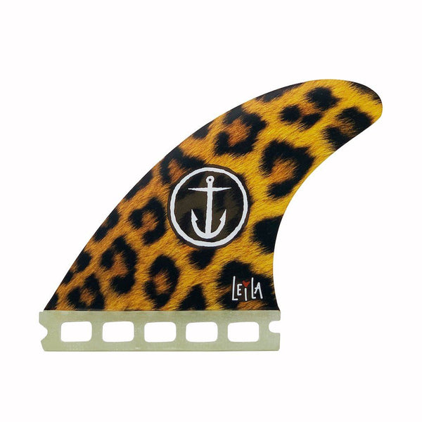 Captain Fin Co - Leila Hurst Cheetah Tri - Small - Cheetah (Futures) - S