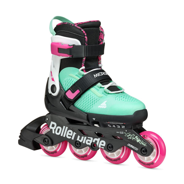 Rollerblade Microblade XT Inline Skates - Bk / PGrn