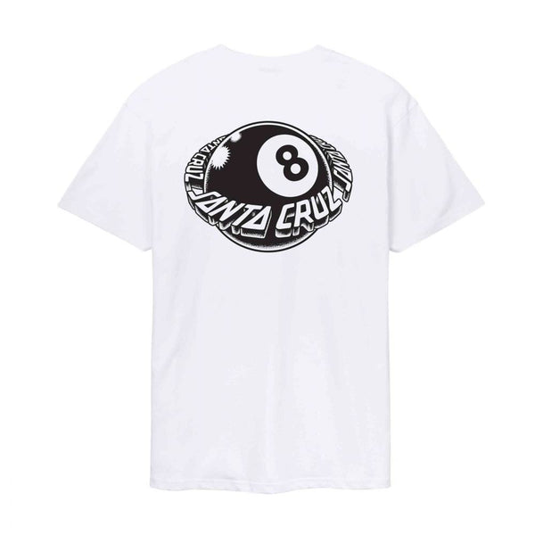 Santa Cruz T-Shirt Winkowski Eighth Planet - White - Skatewarehouse.co.uk