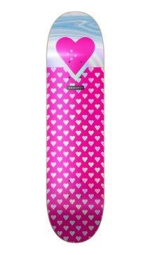 Heart Supply HS Pink Sweathearts Foil Pink x Venom Custom Complete Skateboard - 7.75