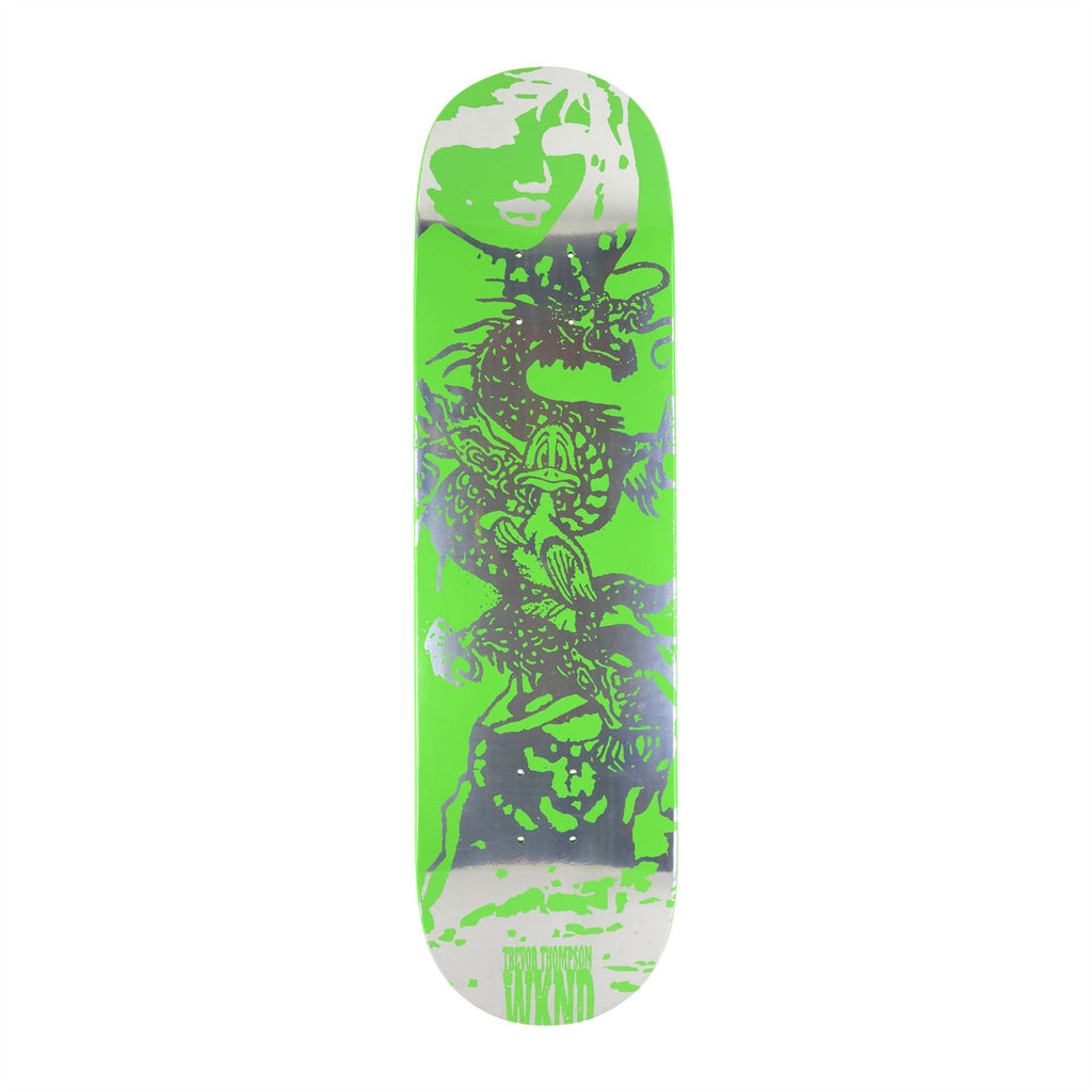 WKND 'Who Me' Trevor Thompson Neon Green (SN) Skateboard Deck - 8.5" - Skatewarehouse.co.uk