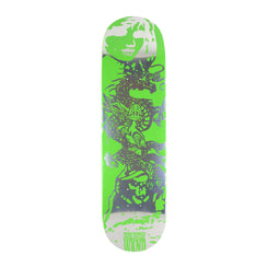WKND 'Who Me' Trevor Thompson Neon Green (SN) Skateboard Deck - 8.5" - Skatewarehouse.co.uk