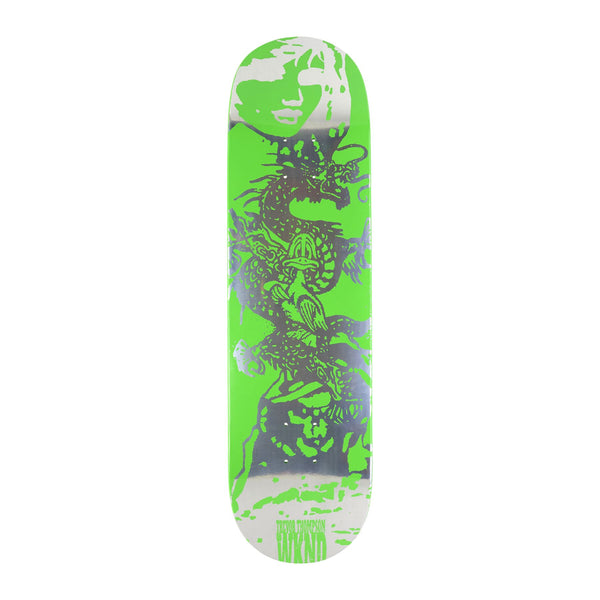 WKND 'Who Me' Trevor Thompson Neon Green (SN) Skateboard Deck - 8.5