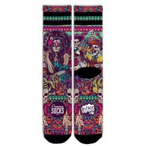 American Socks Día de los muertos - Mid High Socks