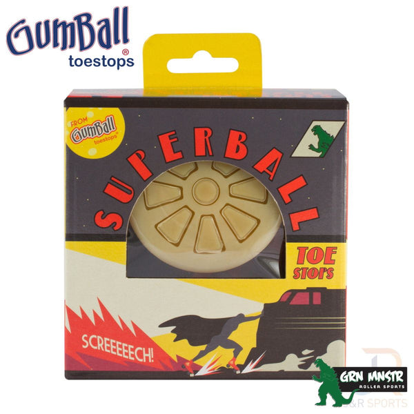 Superball Gumball Toe Stop - Natural. Long 30mm (Pair) Accessories