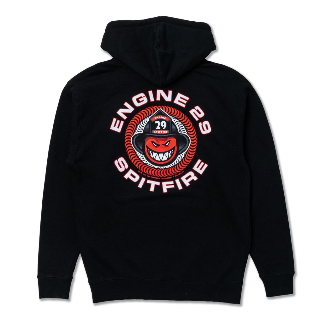 Spitfire X Engine 29 Sweater (Black) Skateboard Deck