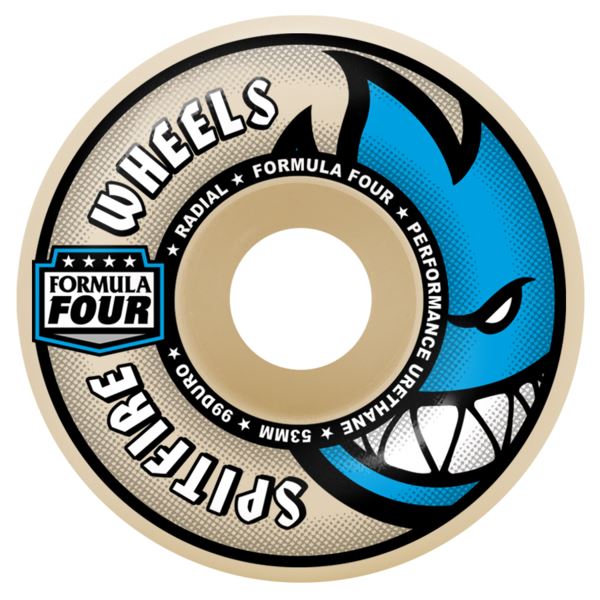 Spitfire F4 99Du Radial (99a) Skateboard Wheels