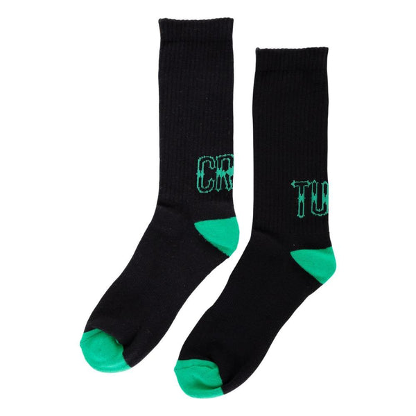 Creature Socks Drop Out Black - 9-11 - Skatewarehouse.co.uk