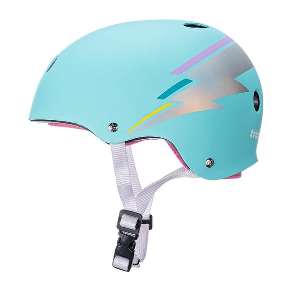 Triple Eight Helmet Certified Sweatsaver - Teal / Hologram