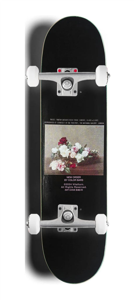 Color Bars Power, Corruption & Lies Skateboard Set x Venom Custom Complete Skateboard - 8.25"
